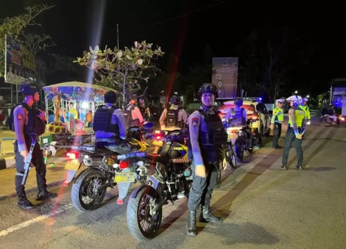 Patroli Besar Jepara: Gebrak Premanisme, Amankan Malam Jelang Pilkada