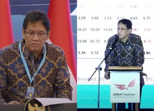 Rahasia Gaya Menkeu Sri Mulyani: Batik Biru-Cokelat Penentu Kesuksesan?