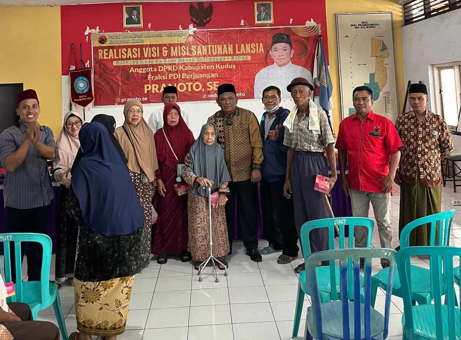 Santuni Lansia Pranoto DPRD Kudus Buktikan Janji Bukan Sekadar Politik