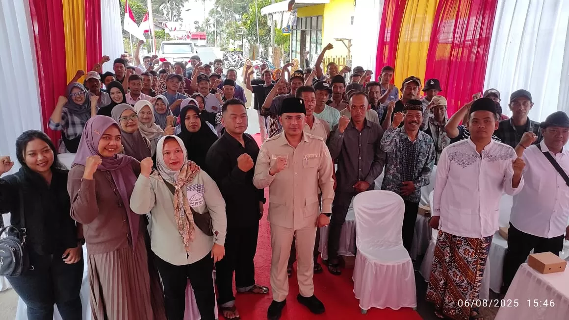 Feri Andi Suseko Reses Gerindra Siap Gempur Program Pro Rakyat