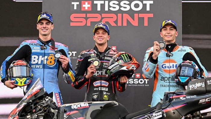 Francesco Bagnaia Kuasai Klasemen MotoGP 2025 Usai Menangi Sprint Race Mandalika