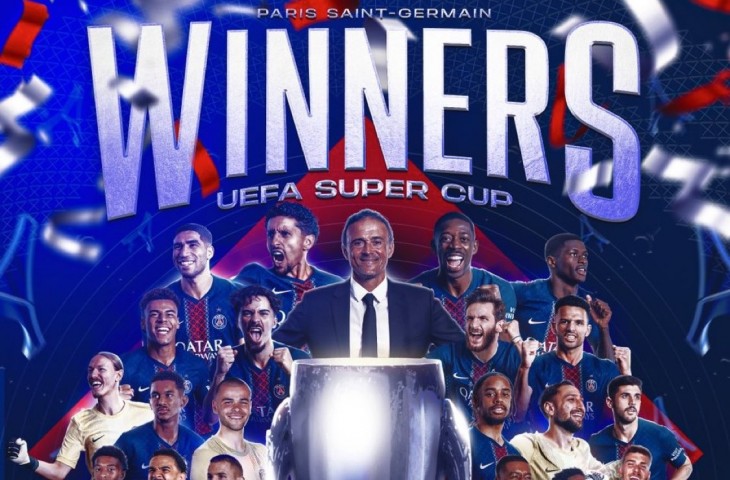Lucas Chevalier Gemilang PSG Ukir Sejarah Juara Super Eropa Perdana