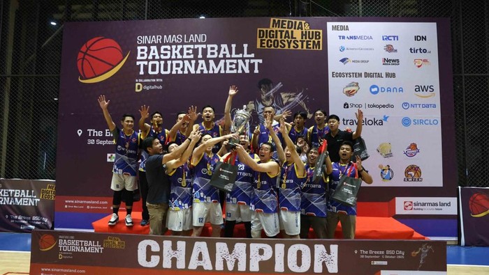 NTT Data Sabet Gelar SMLBT 2025 Transmedia Tersungkur di Partai Puncak