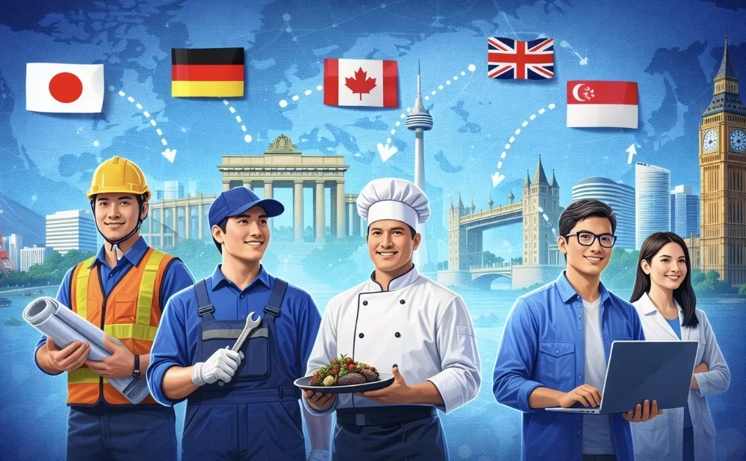 5 Negara Buka Pintu Lebar untuk Pekerja Asing, Segera Lamar!