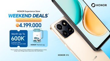 Promo Akhir Pekan HONOR X7d: Ada Cashback dan Bonus Eksklusif