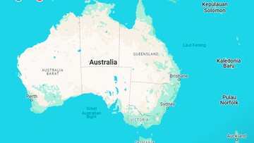 Australia Bergerak 7 Cm per Tahun, Kelak Jadi Bagian Superbenua