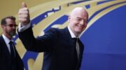 Samuel Eto’o Bela Presiden FIFA Gianni Infantino