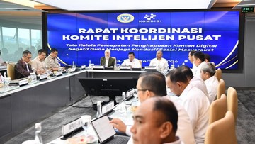 BIN, BSSN, Menkomdigi Meutya Hafid Gelar Konsolidasi Antarlembaga
