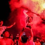 Euforia Timnas Juara di Bundaran HI Warnai Kemenangan Indonesia