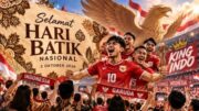 Hari Batik 2026: Warga King Indo Pamer Batik Usai Timnas Menang Besar