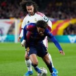 Lamine Yamal Diredam Marc Cucurella di El Clasico
