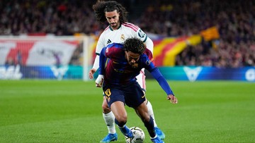 Lamine Yamal Diredam Marc Cucurella di El Clasico