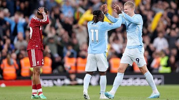 Man City Tumbangkan 10 Pemain Liverpool 3-0 di Anfield