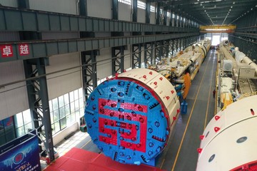 China Luncurkan Mesin Bor Terowongan Terbesar Dunia 3.500 Ton