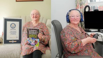 Cath Bowie, Nenek 78 Tahun Raih Rekor Dunia Streamer Fortnite Tertua