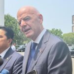Erick Thohir dan Gianni Infantino Menemui Presiden Prabowo Subianto