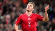 Rasmus Hojlund Selebrasi Siuuu Usai Bobol Gawang Portugal