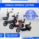 Promo Sepeda Listrik Hadir di Transmart Full Day Sale